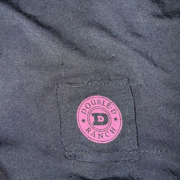 Double D Ranch Embroidered Beaded Fringe Tank Top | Black | Western Cowgirl | S - Picture 8 of 11